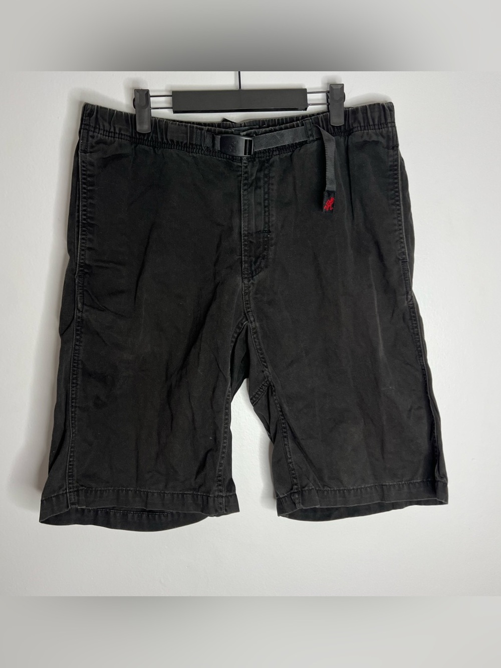 Gramicci Original G Shorts Mens Large Black Hiking Outdoor Cinch Belt